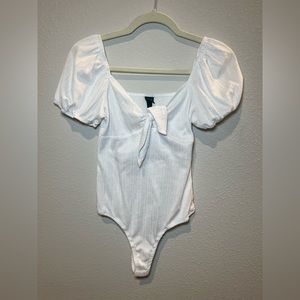 Wild Fable White Bodysuit Size S